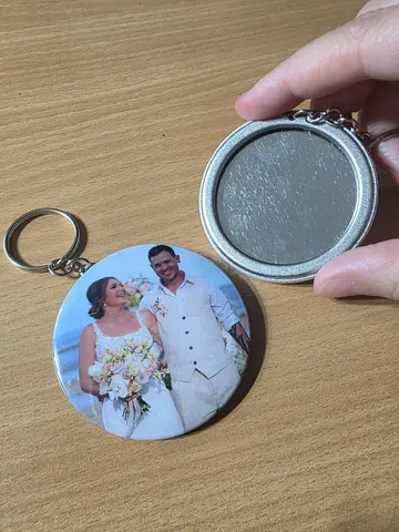 58mm Custom Keychain (No mirror)
