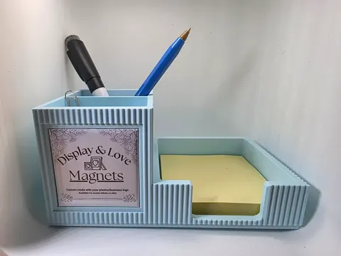 Stationery holder + 1 or +4 50x50mm Magnet/s (in Gift voucher form)