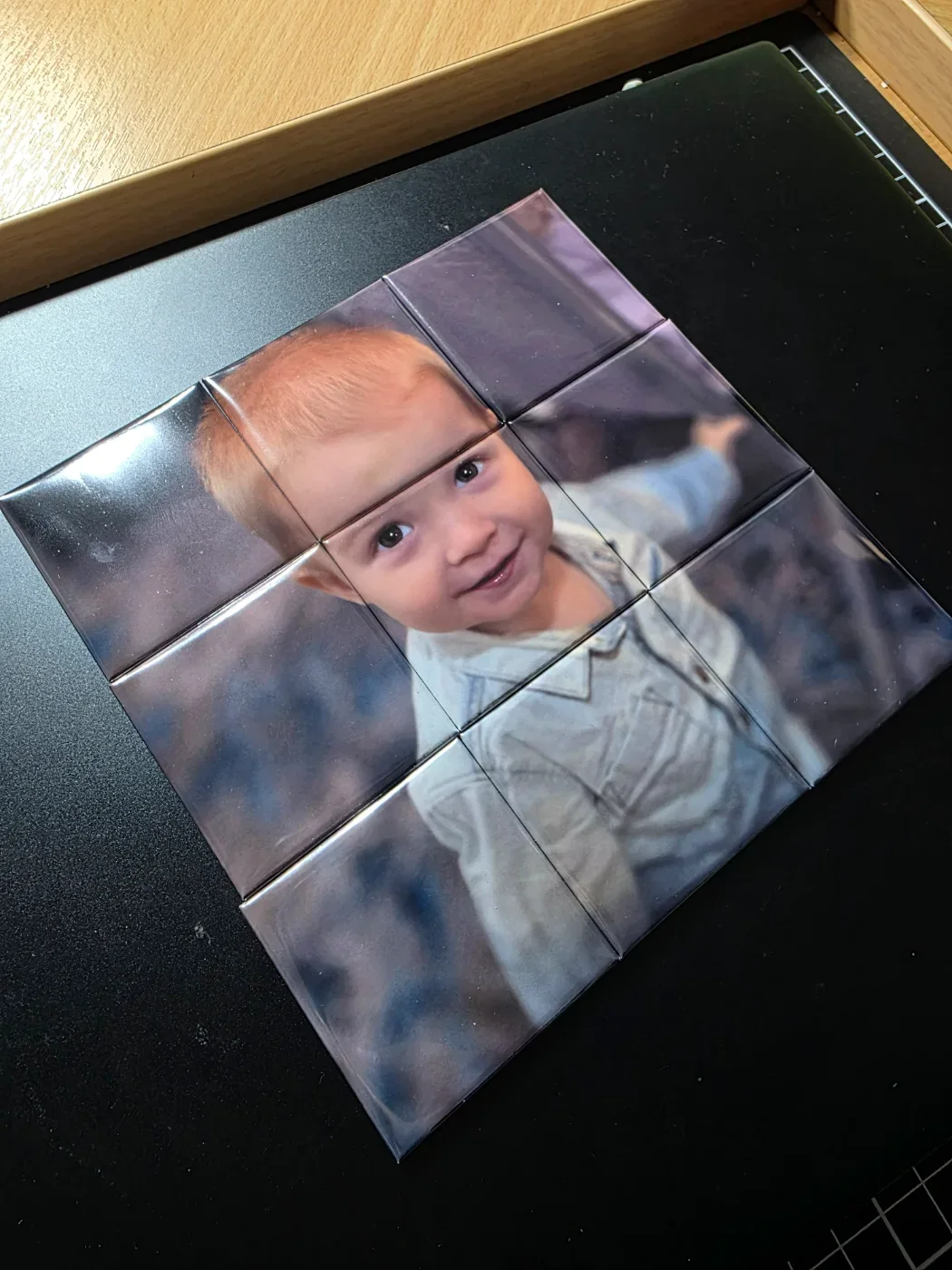 3x3 Magnet Puzzle (9 magnets total)